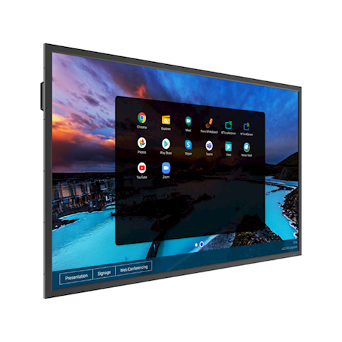 ინტერაქტიული ეკრანი Vivitek NovoDisplay DK651 Panel Size 65” Native Resolution 4K Ultra-HD (3840 x 2160) Android™ v7.1 Speakers 5W x2 (Stereo)